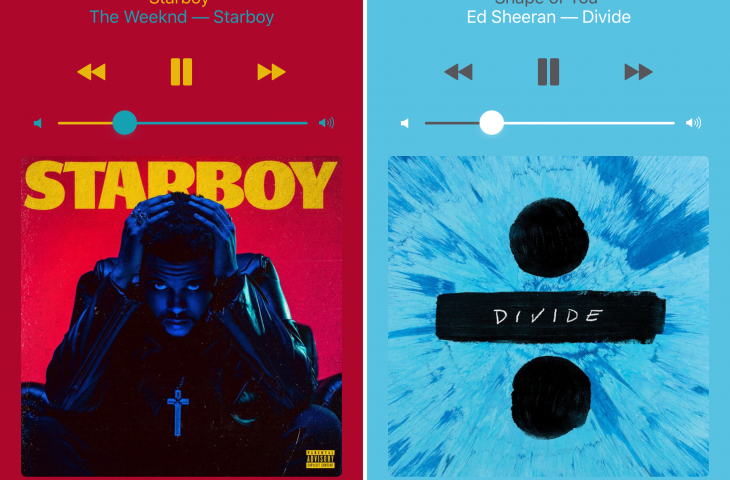 ColorFlow 3 uses dominant colors of album artwork to colorize your Now ...