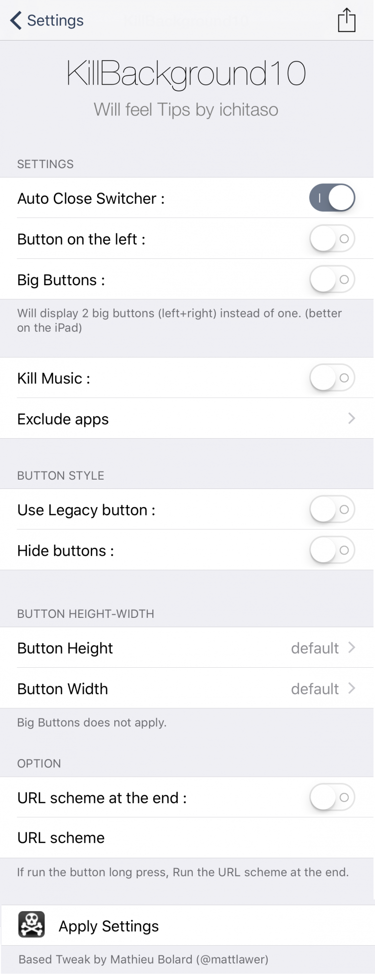 KillBackground10 lets you force quit all apps from the App Switcher