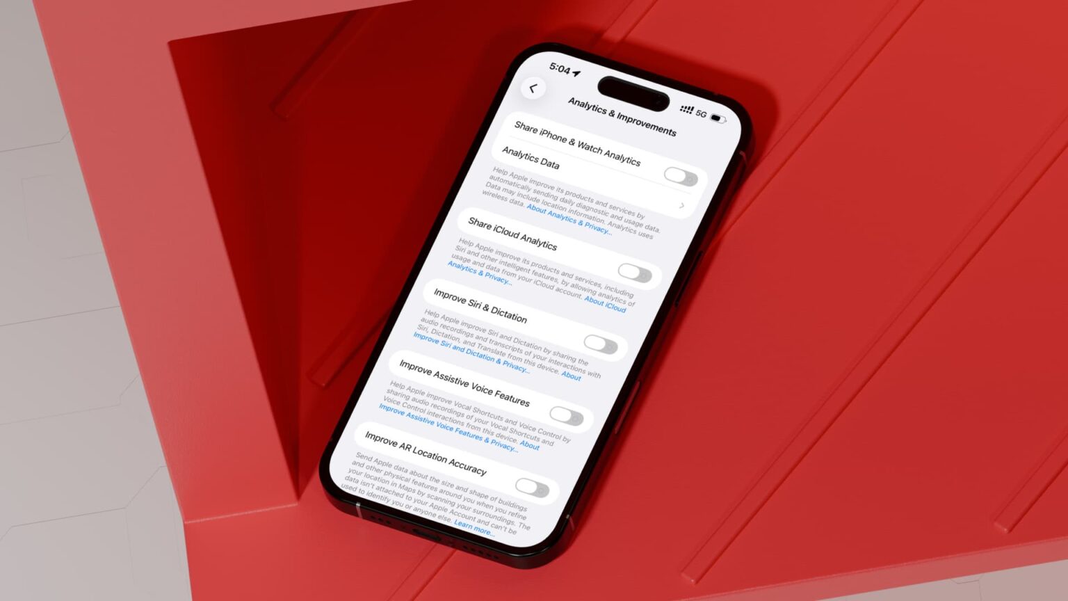 How to stop sharing your iCloud analytics data with Apple