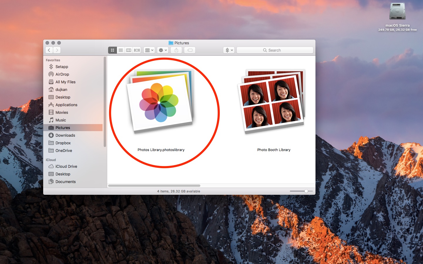 How to copy photos from mac photo app to external hard drive