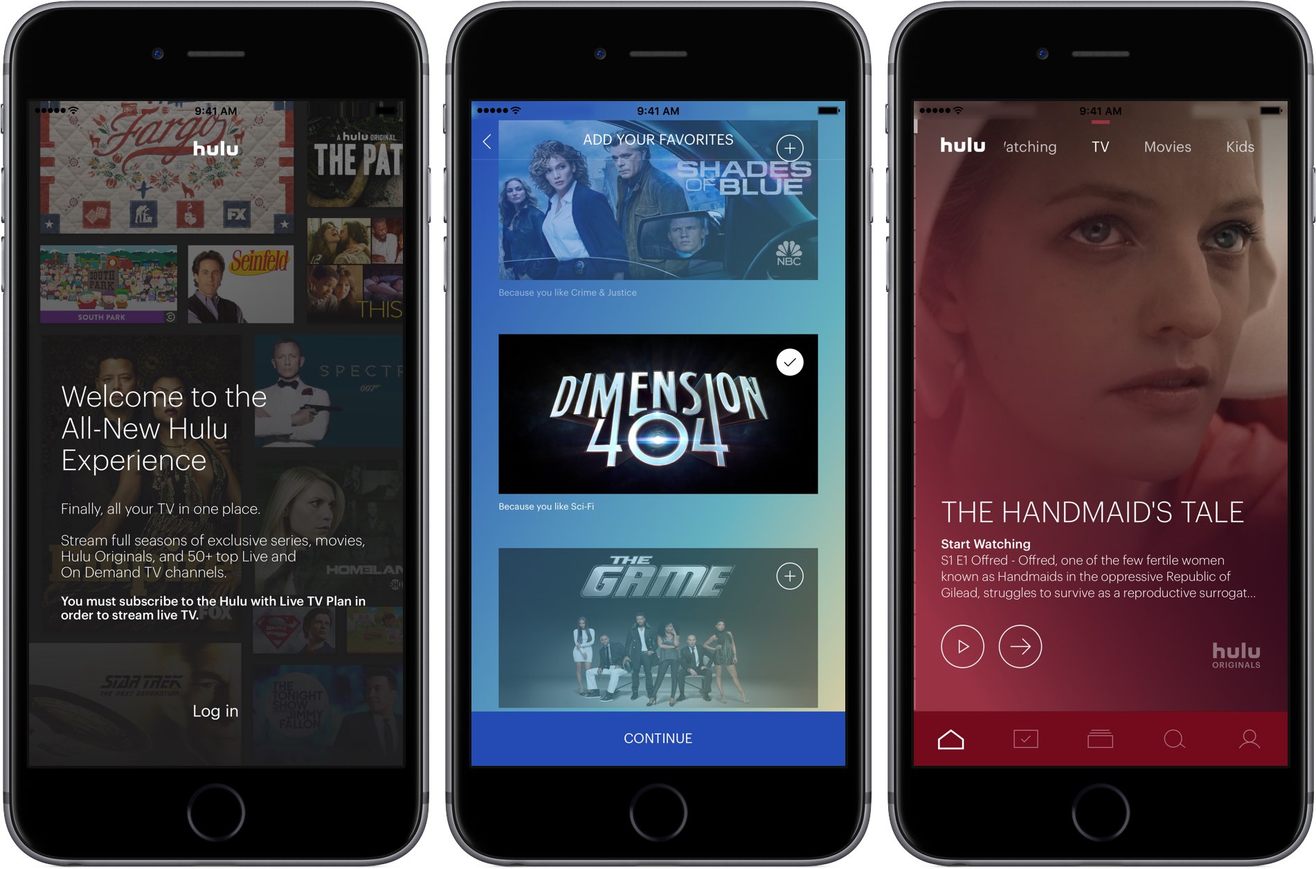 Hulu's $40 per month Live TV service launches, app hits App Store