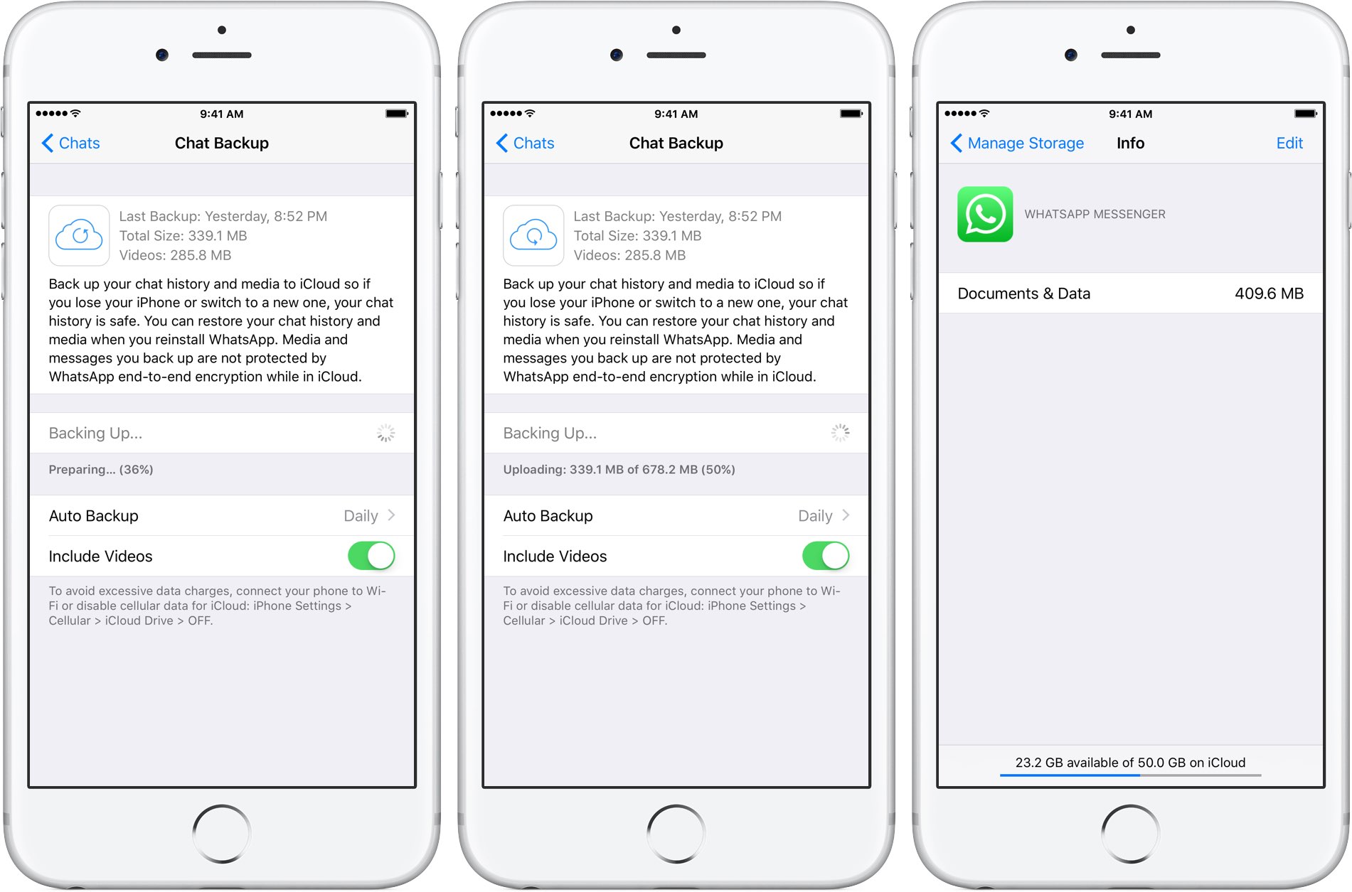 Whatsapp Quietly Added Encryption To Icloud Backups In Late 2016