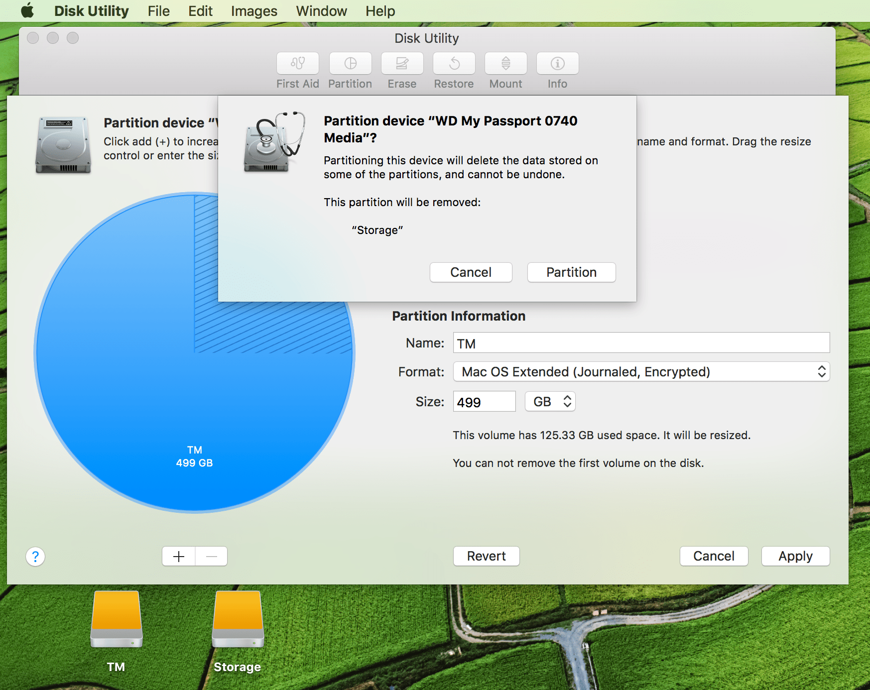 mac disk partition utility - disk utility