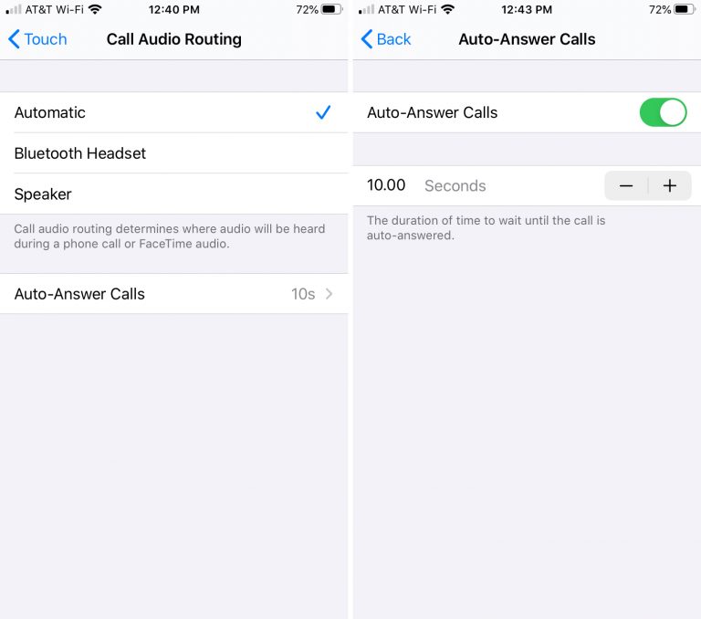 Have iPhone automatically answer incoming calls on your behalf