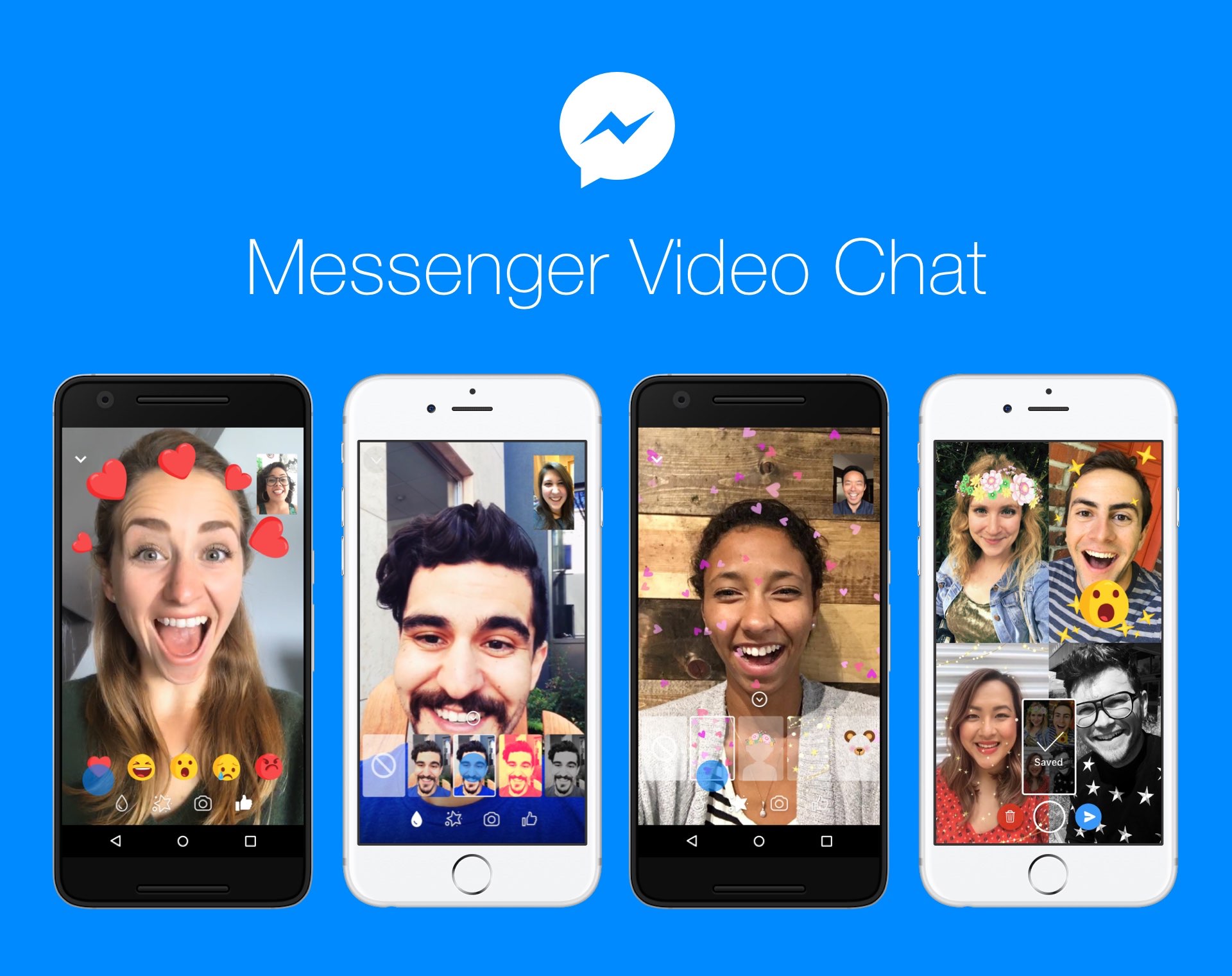 Evolueren Nieuwheid hek Facebook brings animated reactions, filters, masks and effects to Messenger  calls