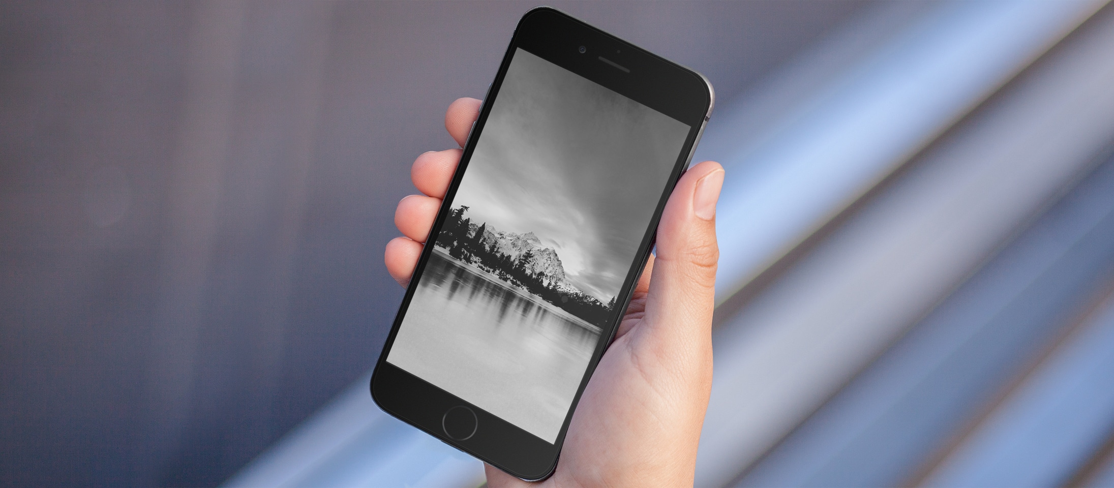 Black and white wallpapers for iPhone