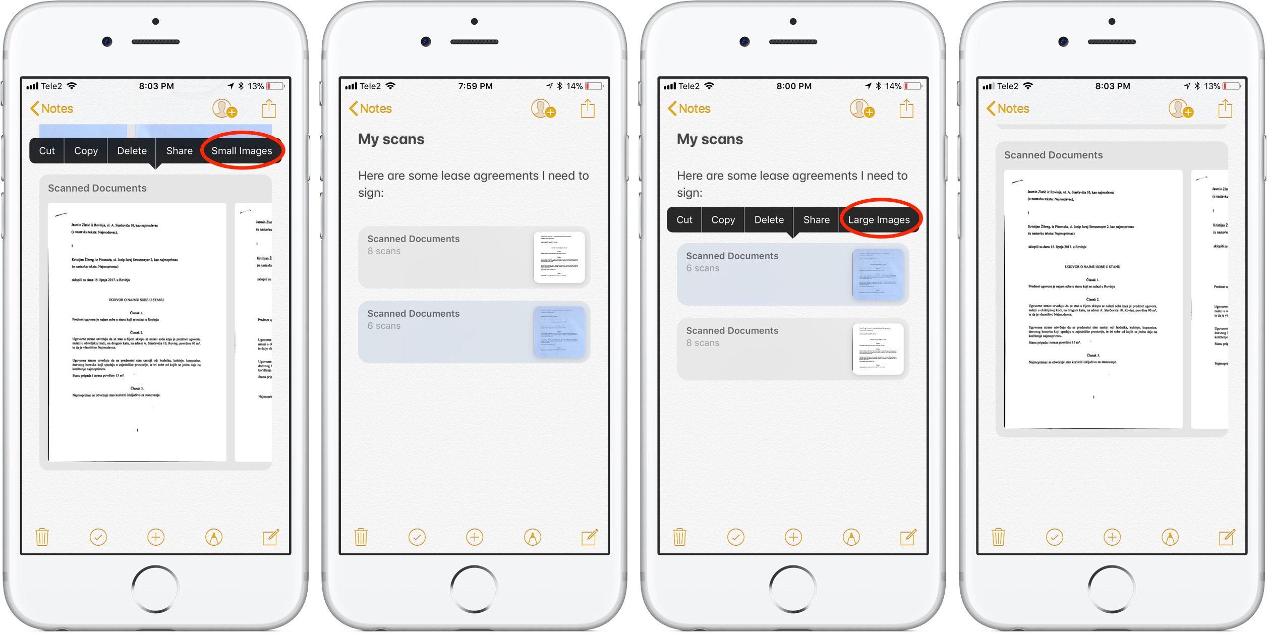 sofa Broom Plenary session How to scan documents in the Notes app