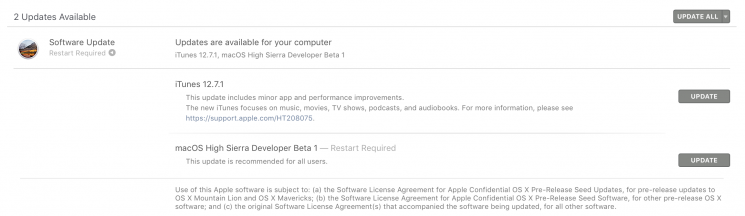 Apple releases first beta of macOS High Sierra 10.13.2 for developer ...