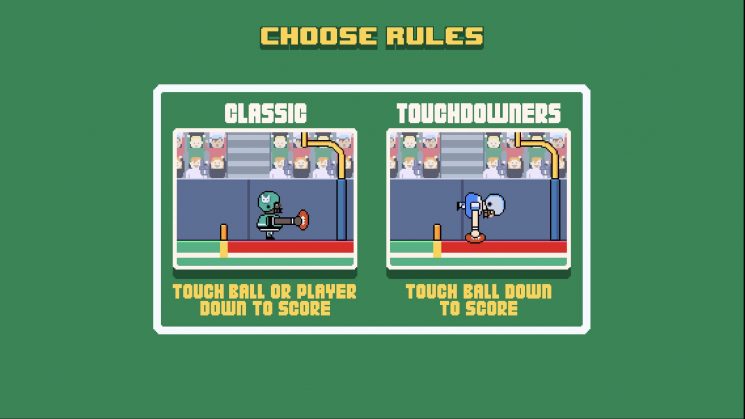 Touchdowners is an addictive game loosely based on American Football