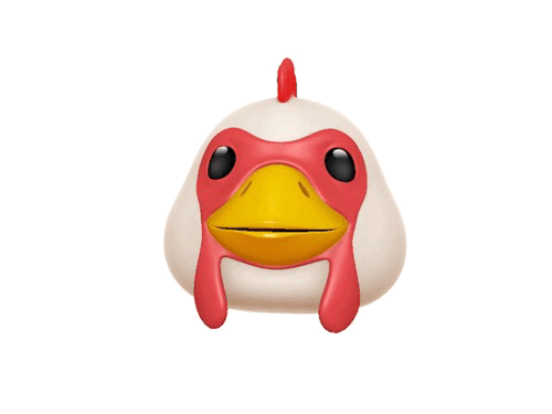 Chicken Animoji GIF