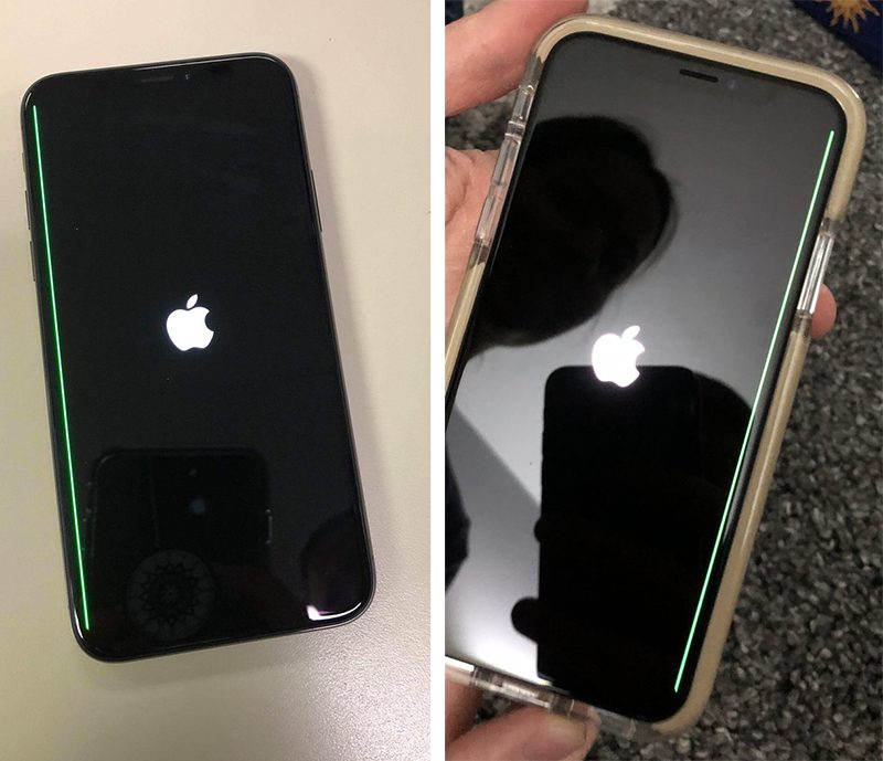 Some Iphone X Units Are Spontaneously Developing Green Line On The Display