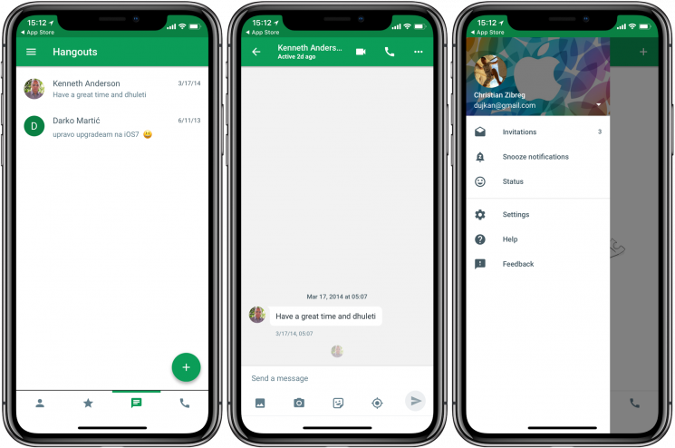 Hangouts
