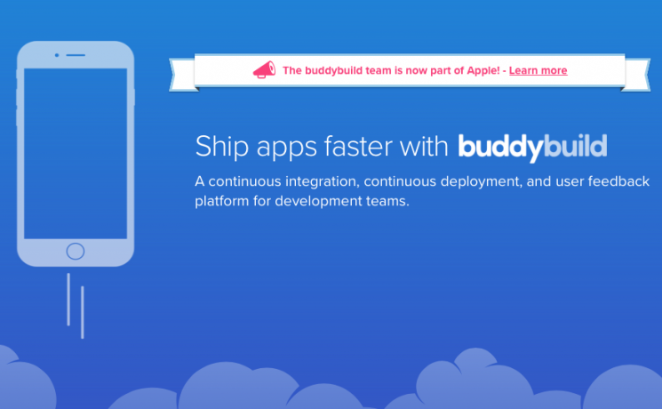 Apple acquires developer tool startup Buddybuild