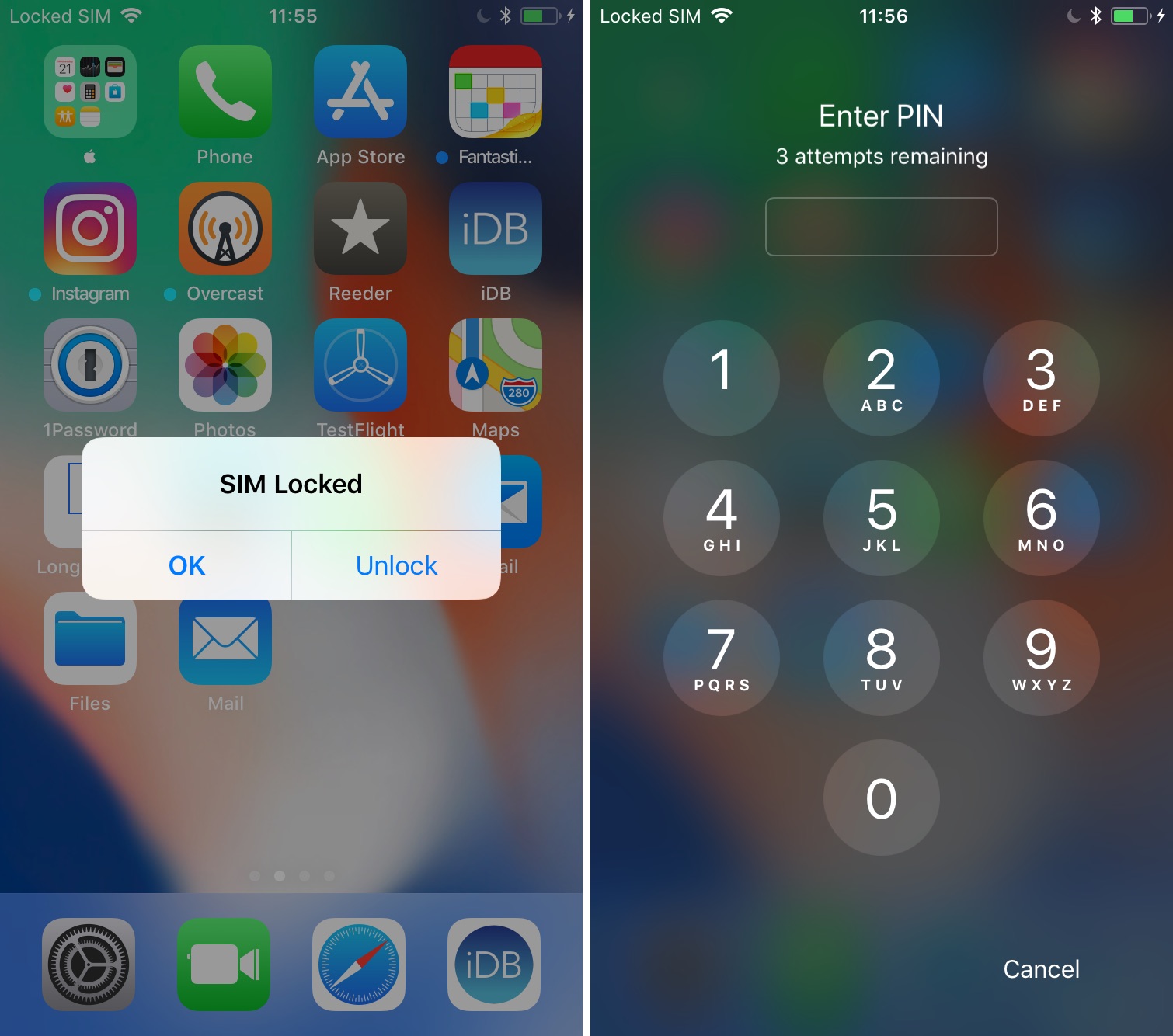 My iphone says locked sim how do i unlock it