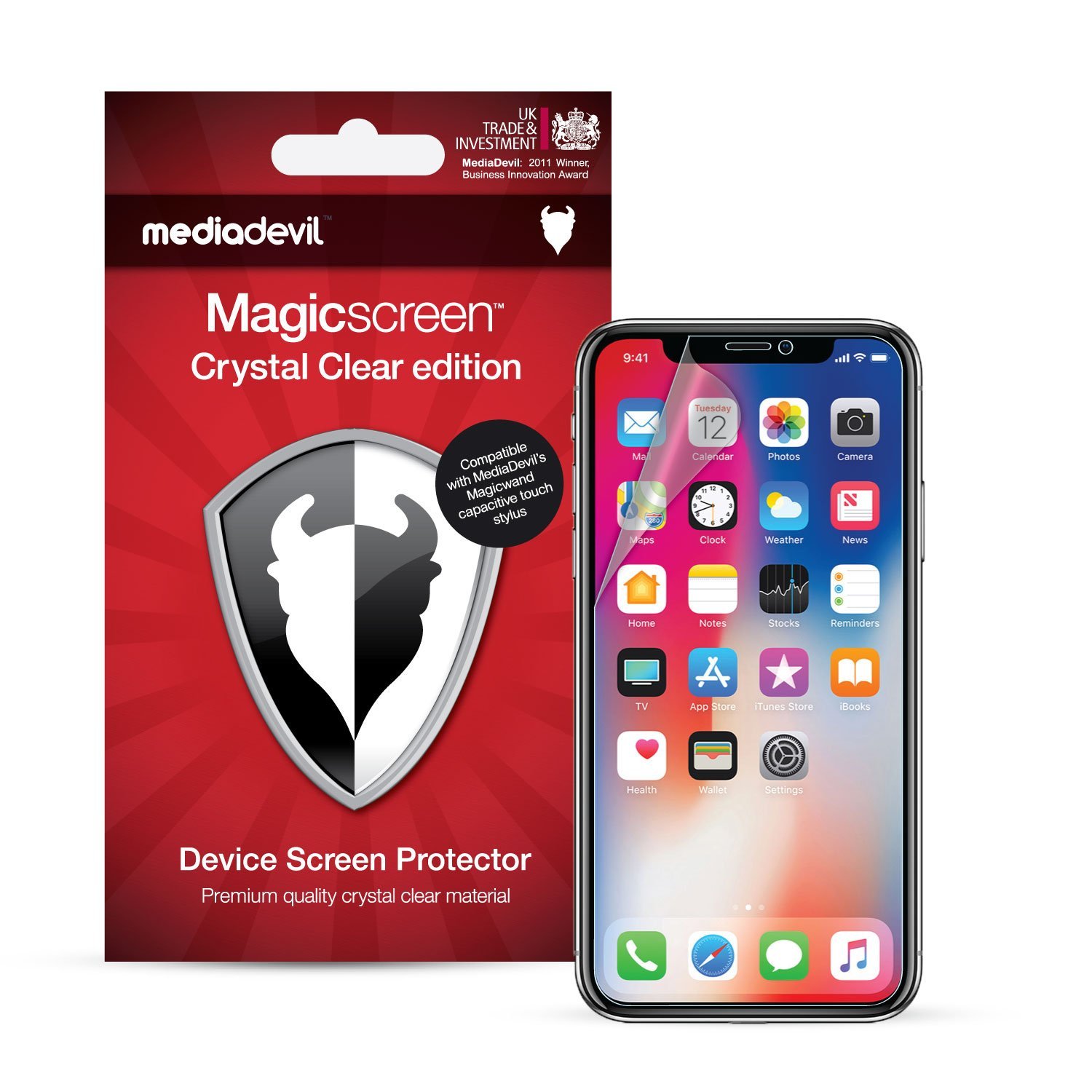 best iPhone X screen protectors - mediadevil crystal clear