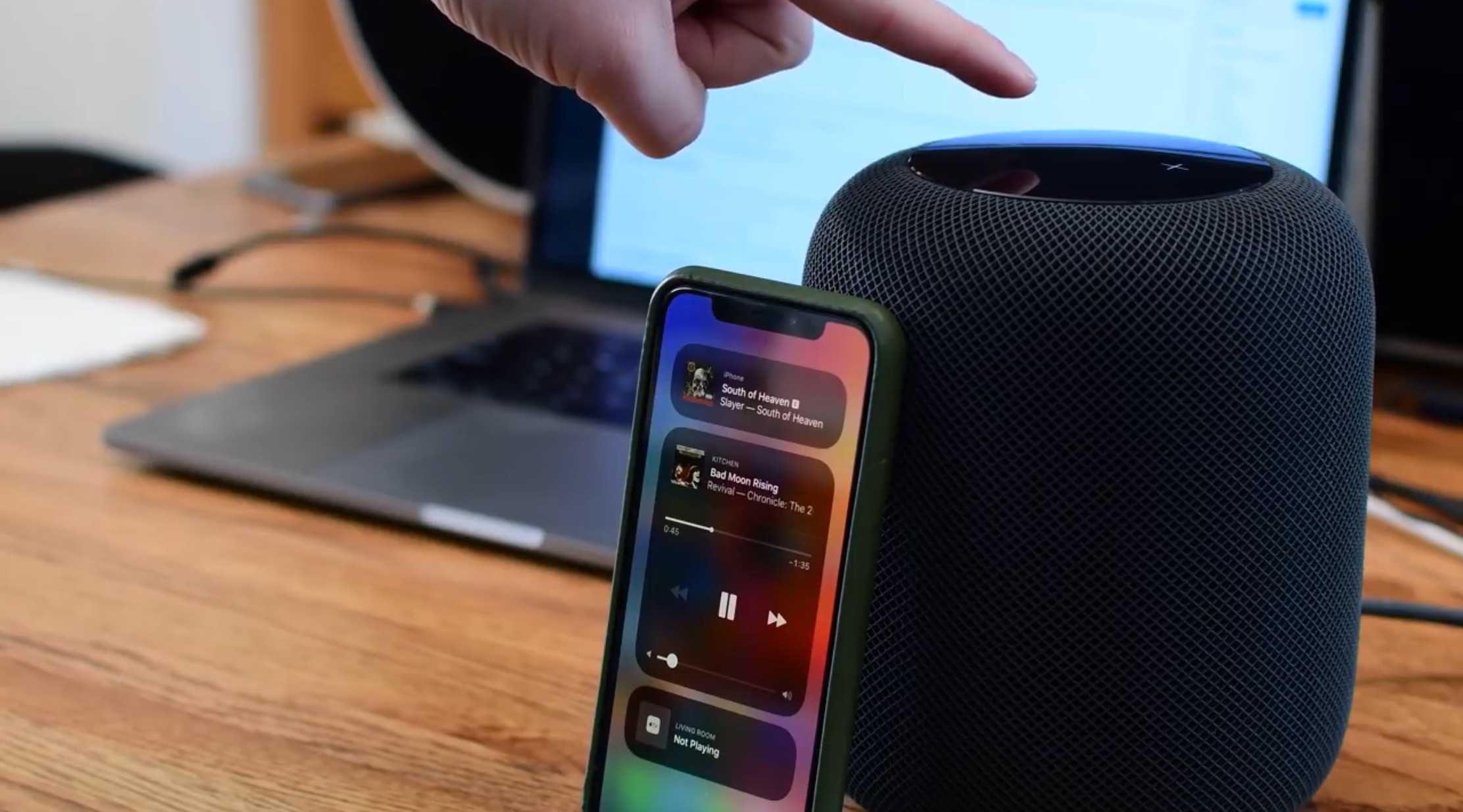 How to AirPlay audio to Homepod without Wi-Fi tutorial