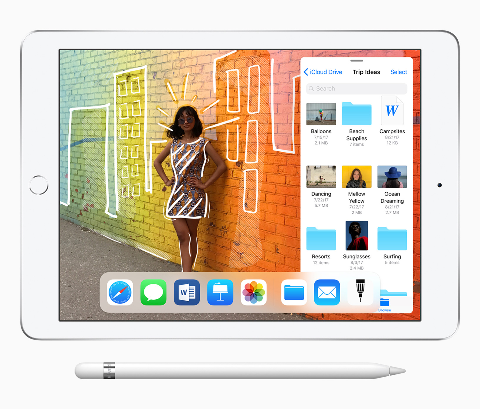 Apple introduces new $329 iPad with Pencil support