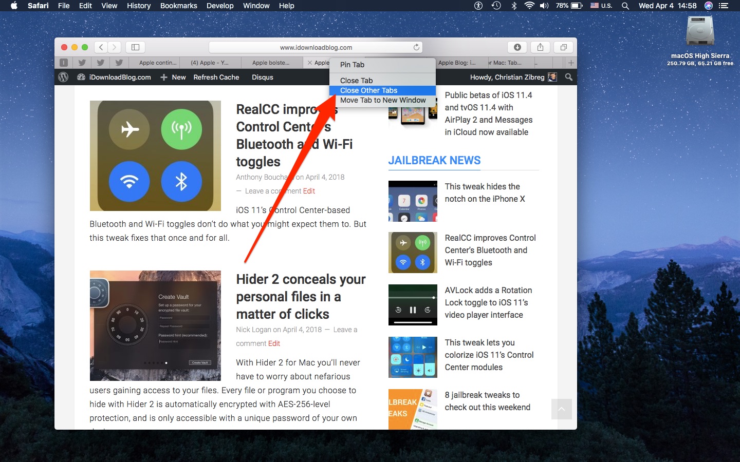 3 Ways To Close All Safari Tabs Except For The Current One
