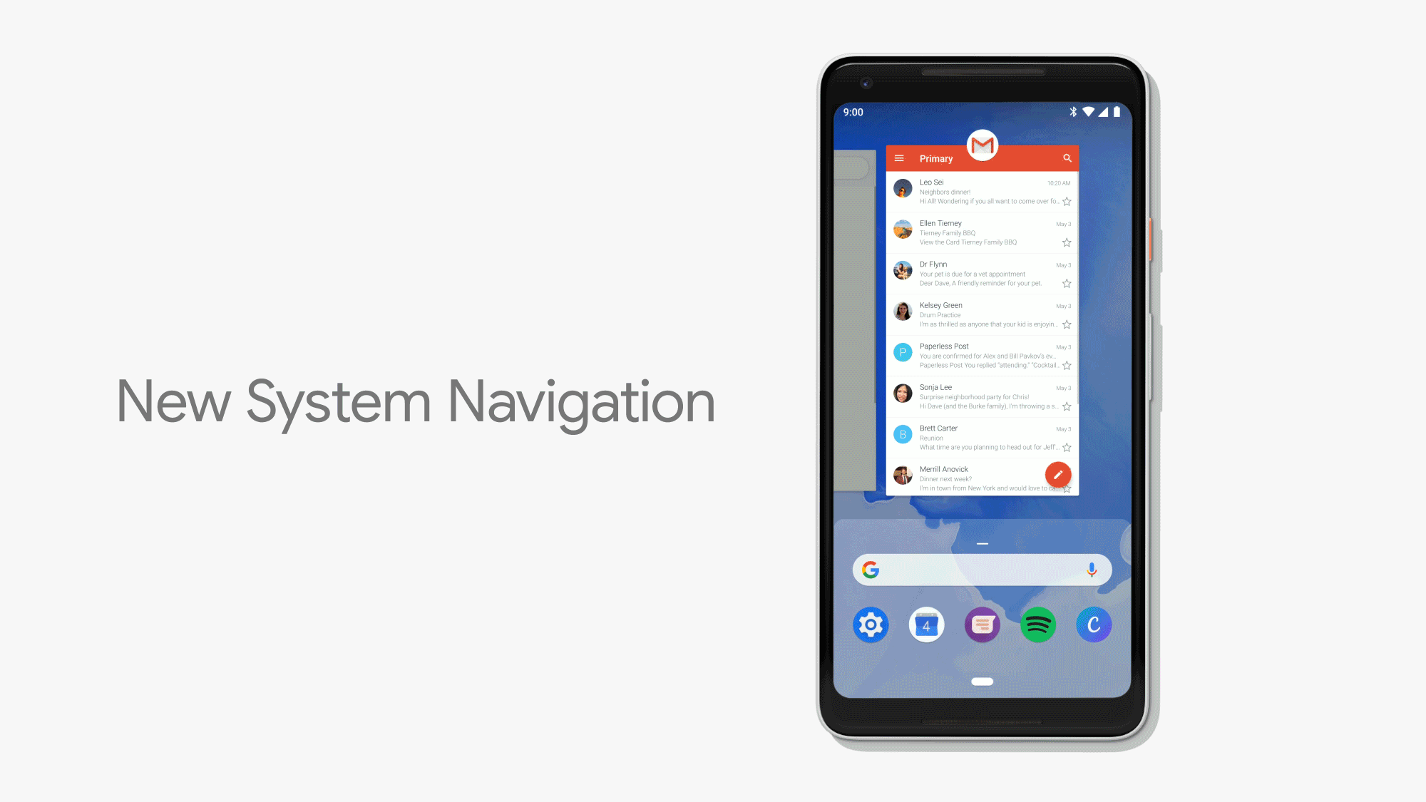 Android P system navigation 001