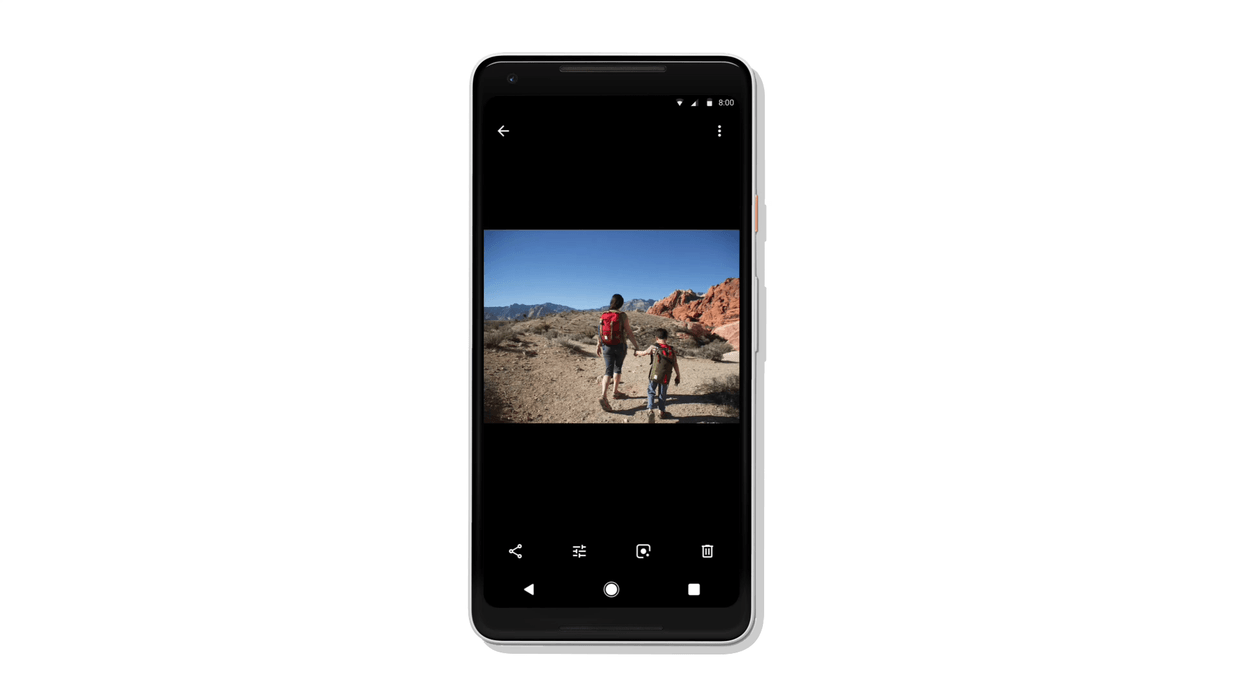 Google Photos suggested actions animation