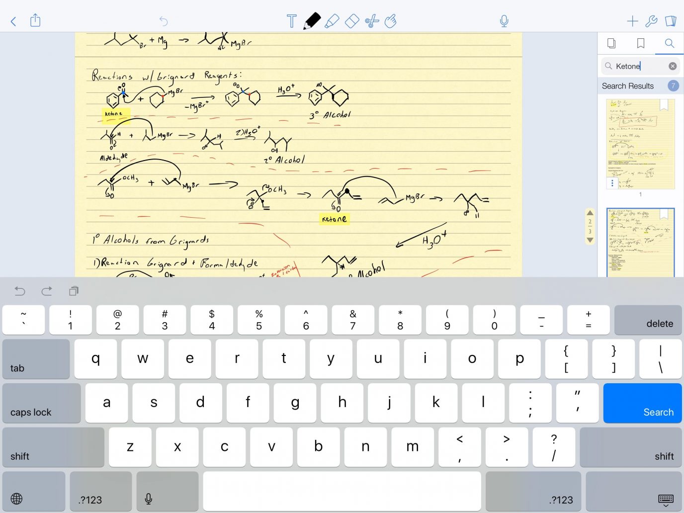 A new update to Notability brings Handwriting Search, Multi-Note and more