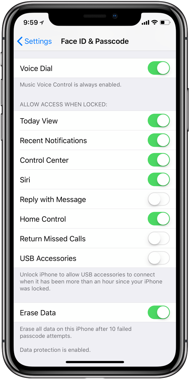 By default, USB Restricted Mode on iOS 12 stops iPhone USB data access when locked 