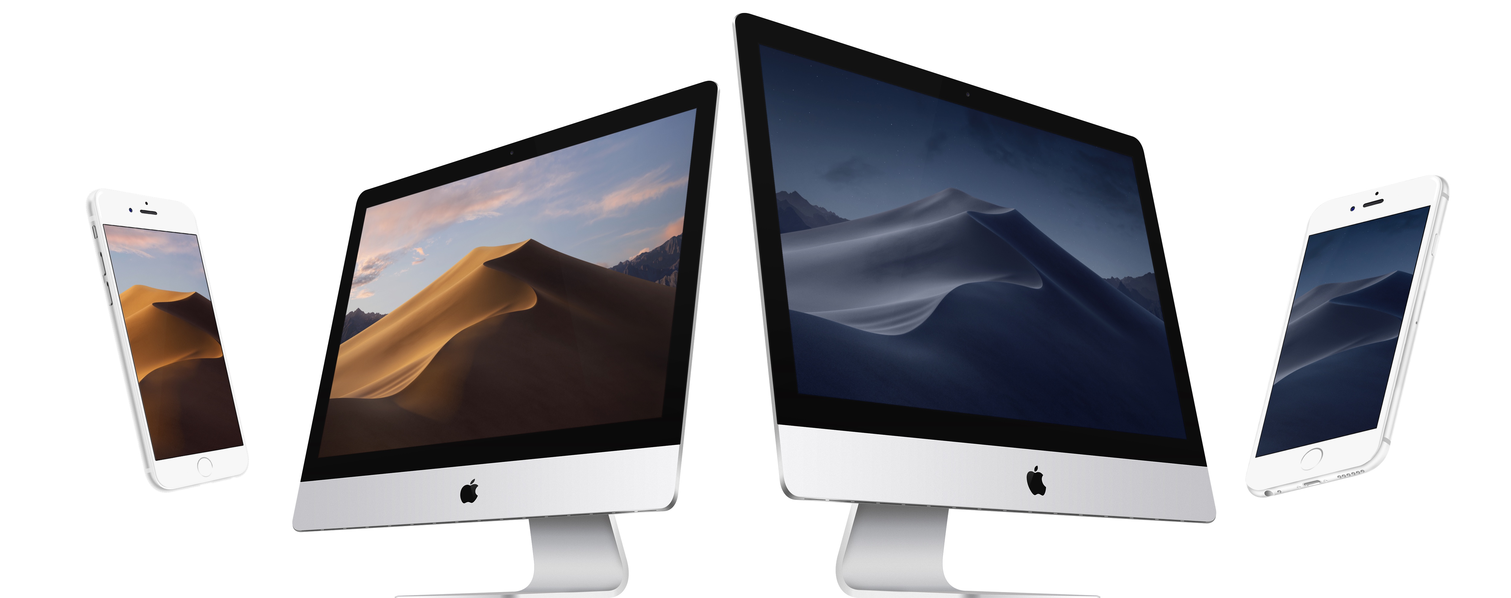 macOS Mojave wallpapers for iPhone and Mac