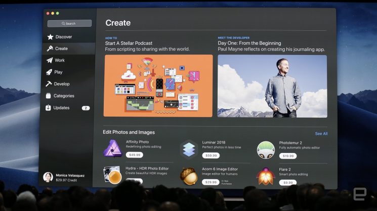 Mac App Store gaining new look and tools in macOS Mojave