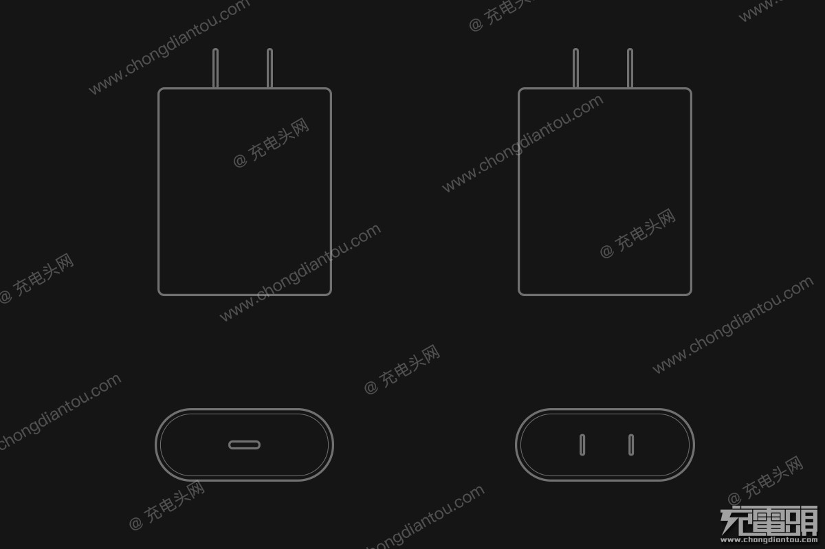 A leaked CAD rendering of Apple's rumored 18-watt USB-C iPhone charger