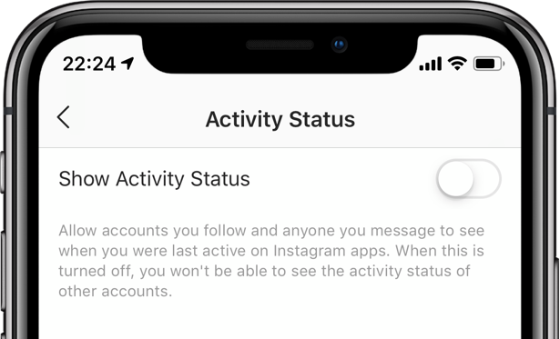 Hiding your online activity and status from Instagram friends and followers is easy, thanks to in-app settings