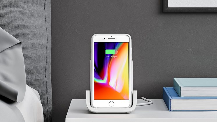 Logitech's new wireless charger lets you unlock with Face ID while your ...