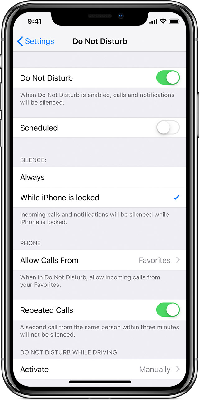 How To Shut Off Do Not Disturb On Iphone 12
