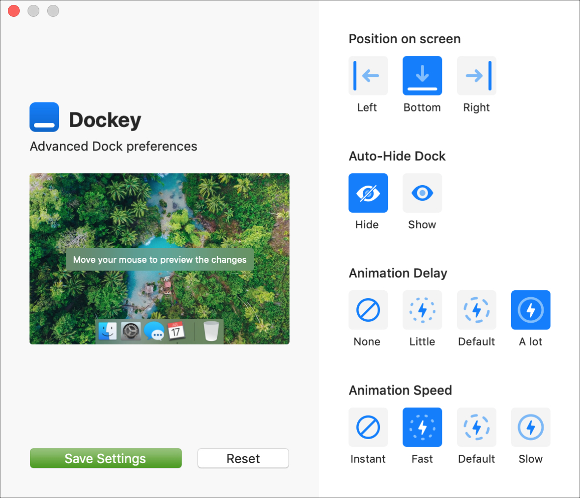 Dockey App Interface Mac Featured