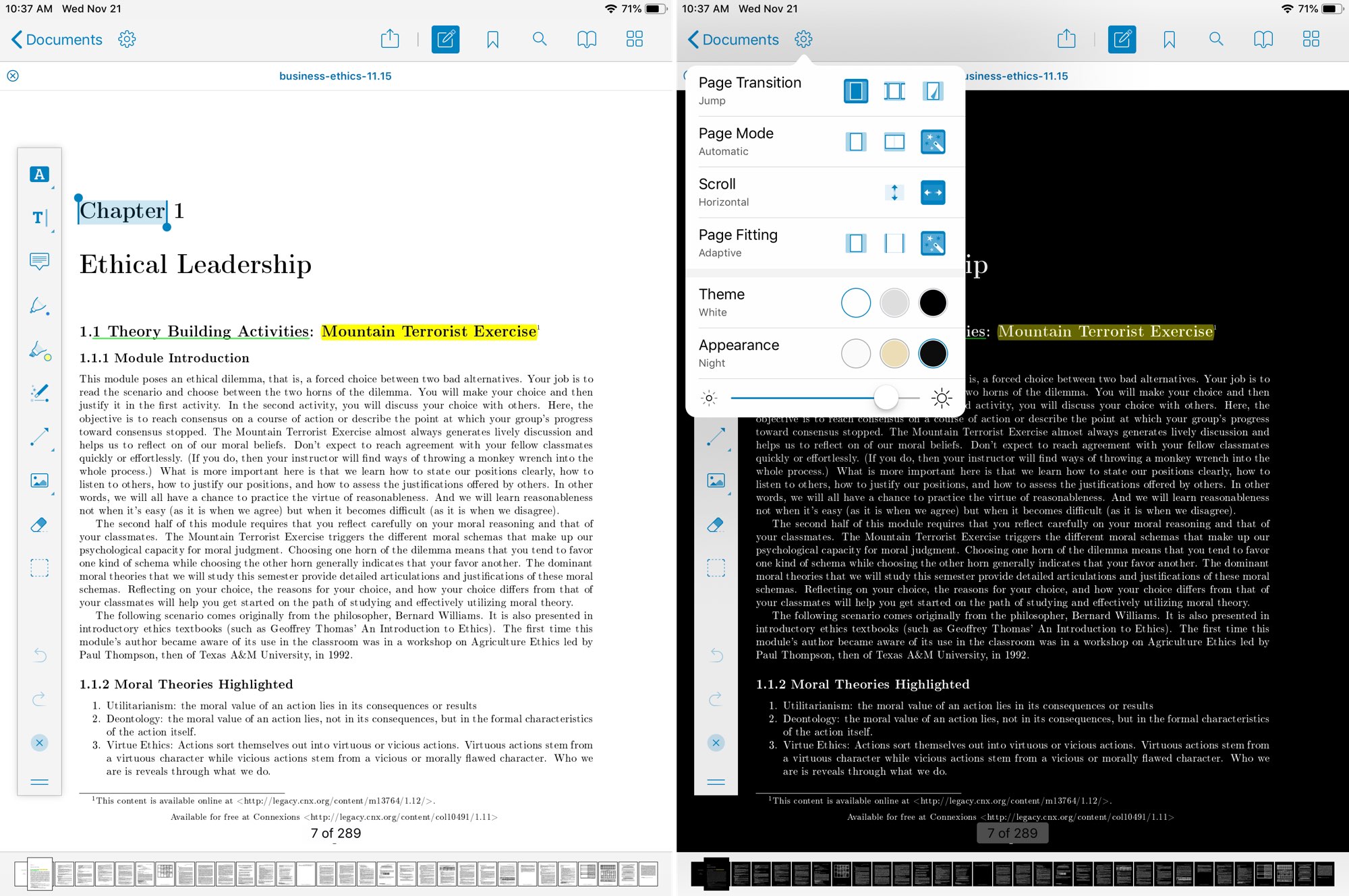 PDF Viewer Pro on iPad