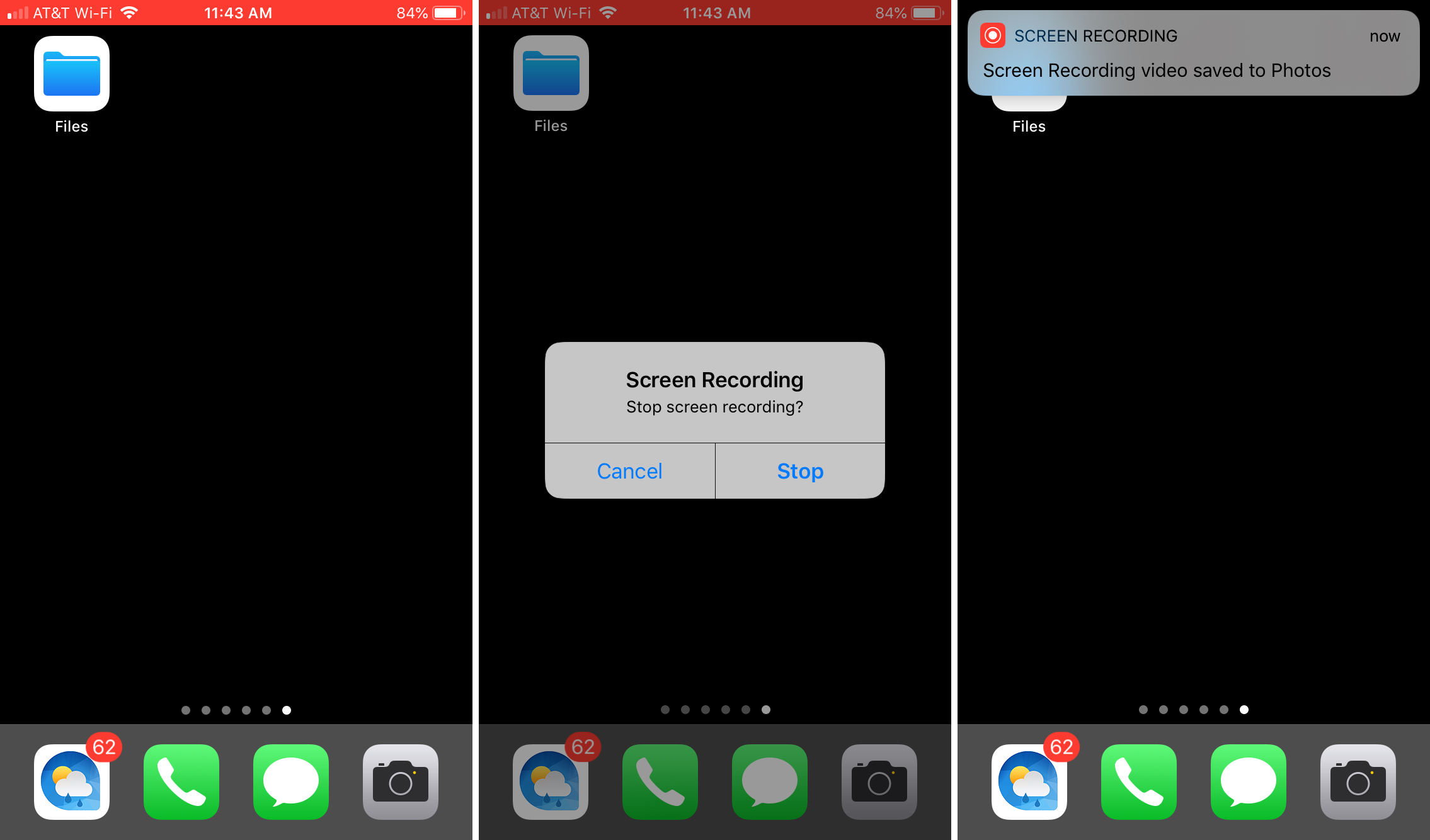 How to iPhone screen recording and without sound