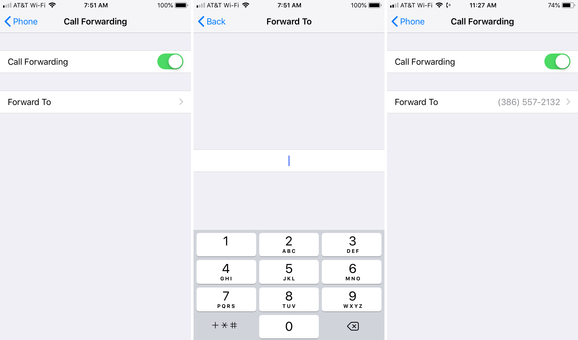 Set Up Call Forwarding on iPhone