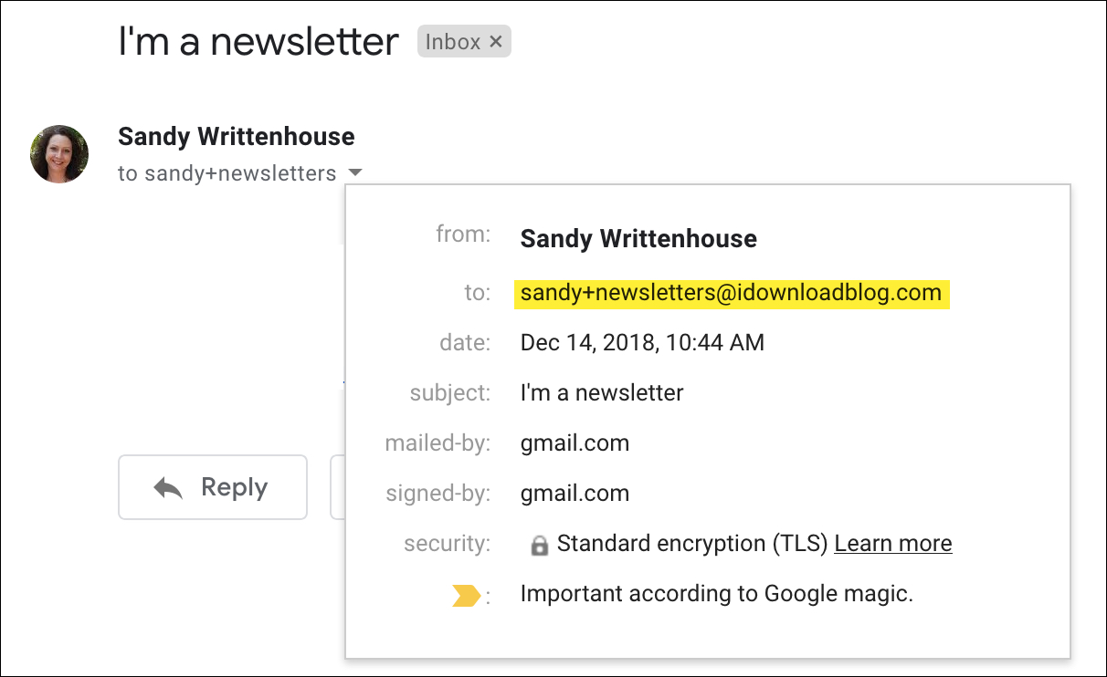 Gmail Newsletters Plus Sign Non Gmail Address