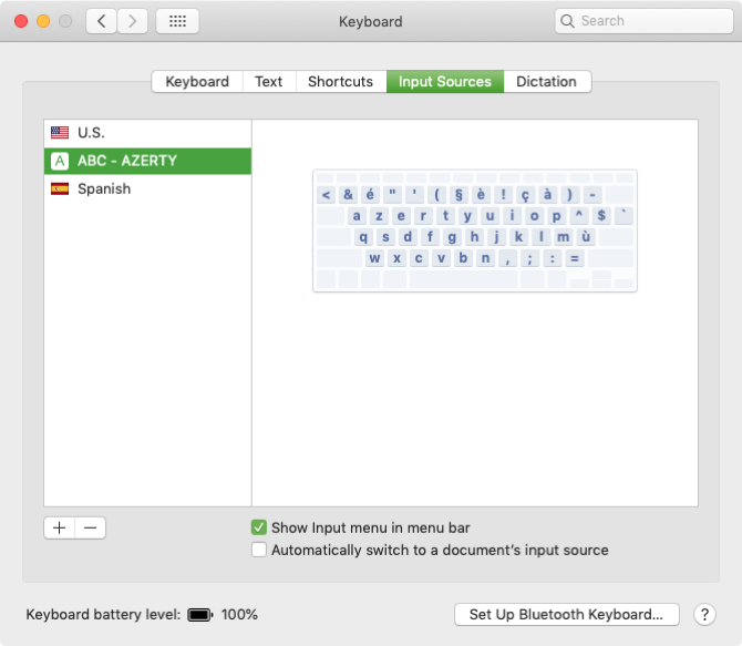 Atletisch uitglijden Uitwisseling How to change keyboard layout on Mac