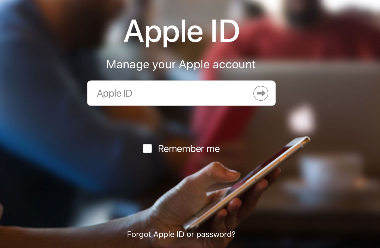 Apple ID Account Website Log In