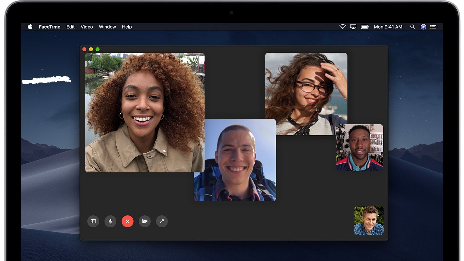 group FaceTime on Mac