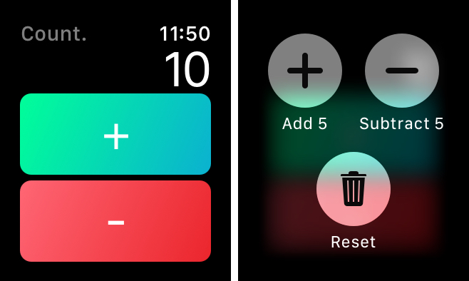 Count Counting Made Simple on Apple Watch