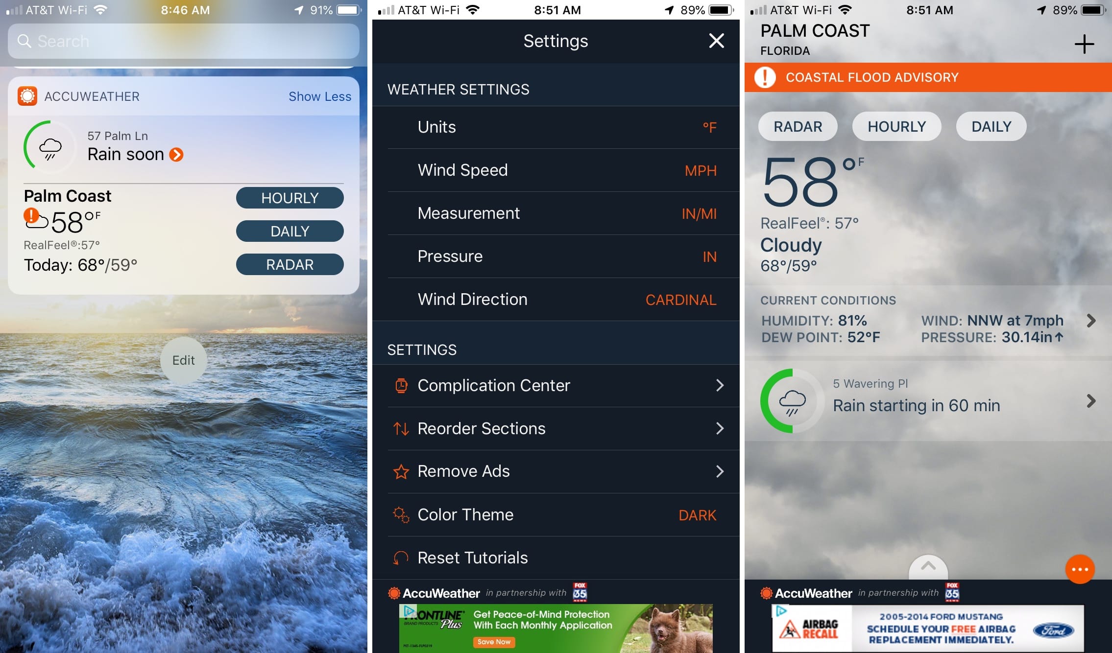 Weather Radar- AccuWeather on iPhone