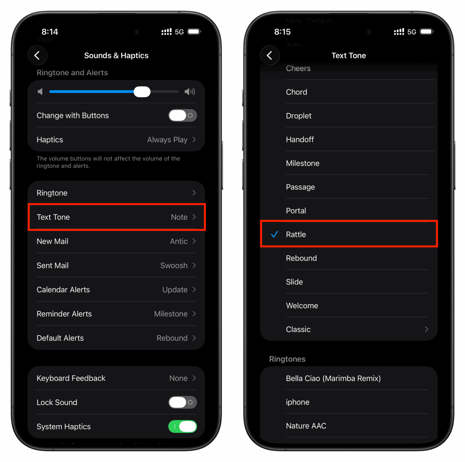 How to change your iPhone or iPad ringtone and text tone