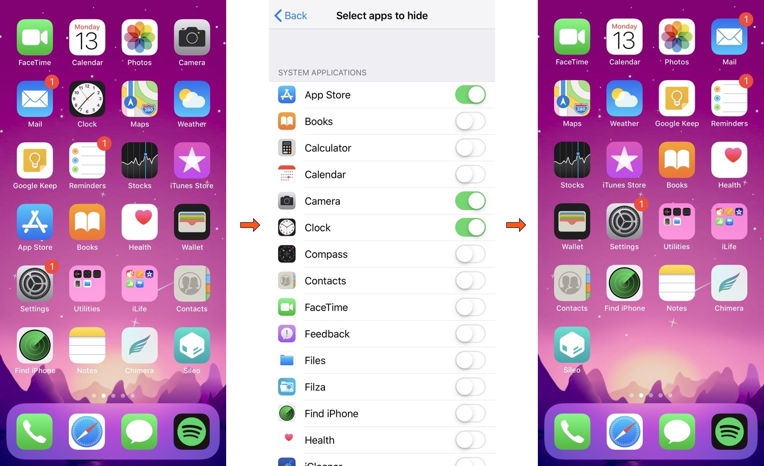 This Tweak Can Hide Apps From Your Home Screen
