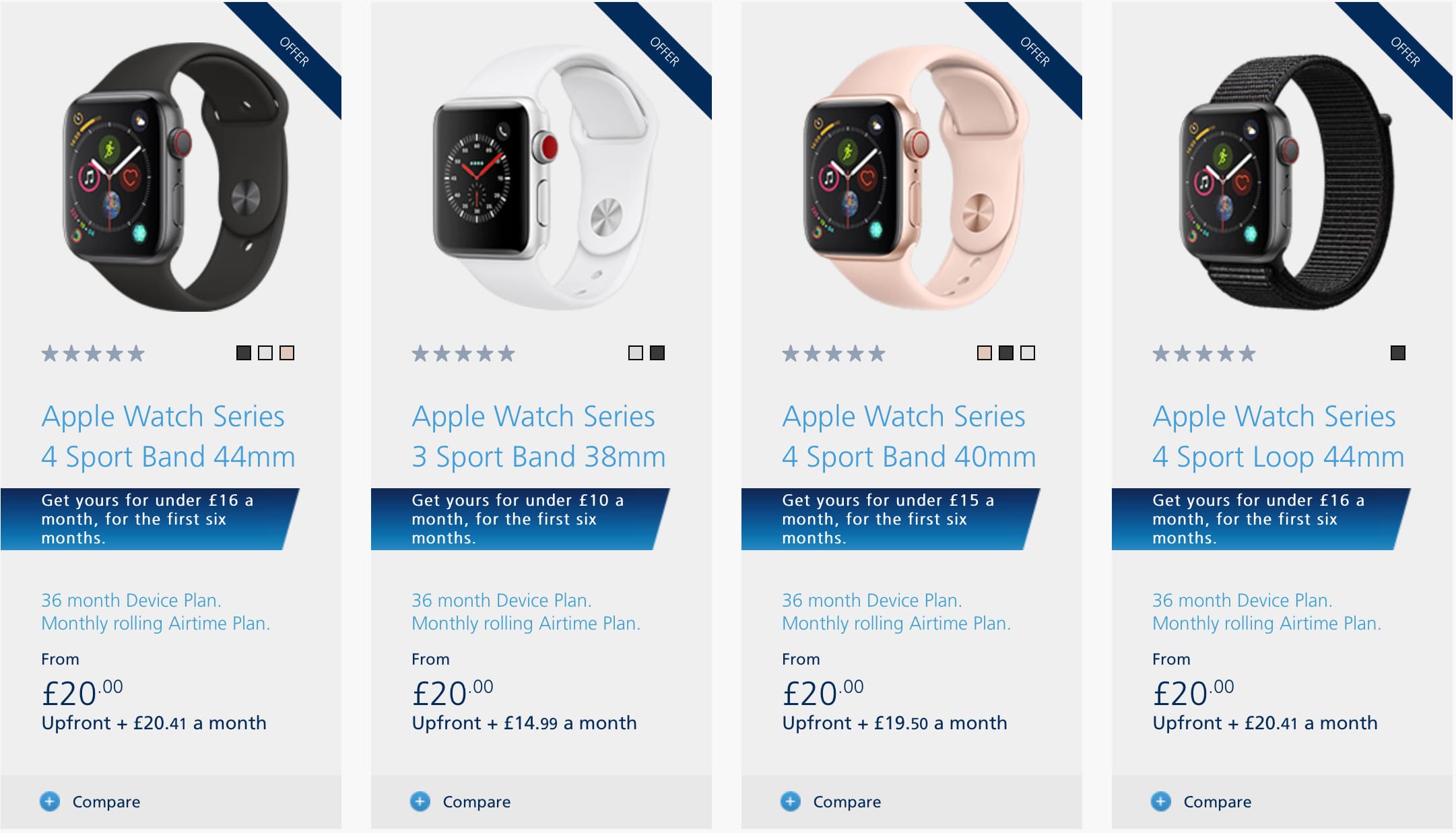 O2 in the UK is now offering the LTE Apple Watch variant