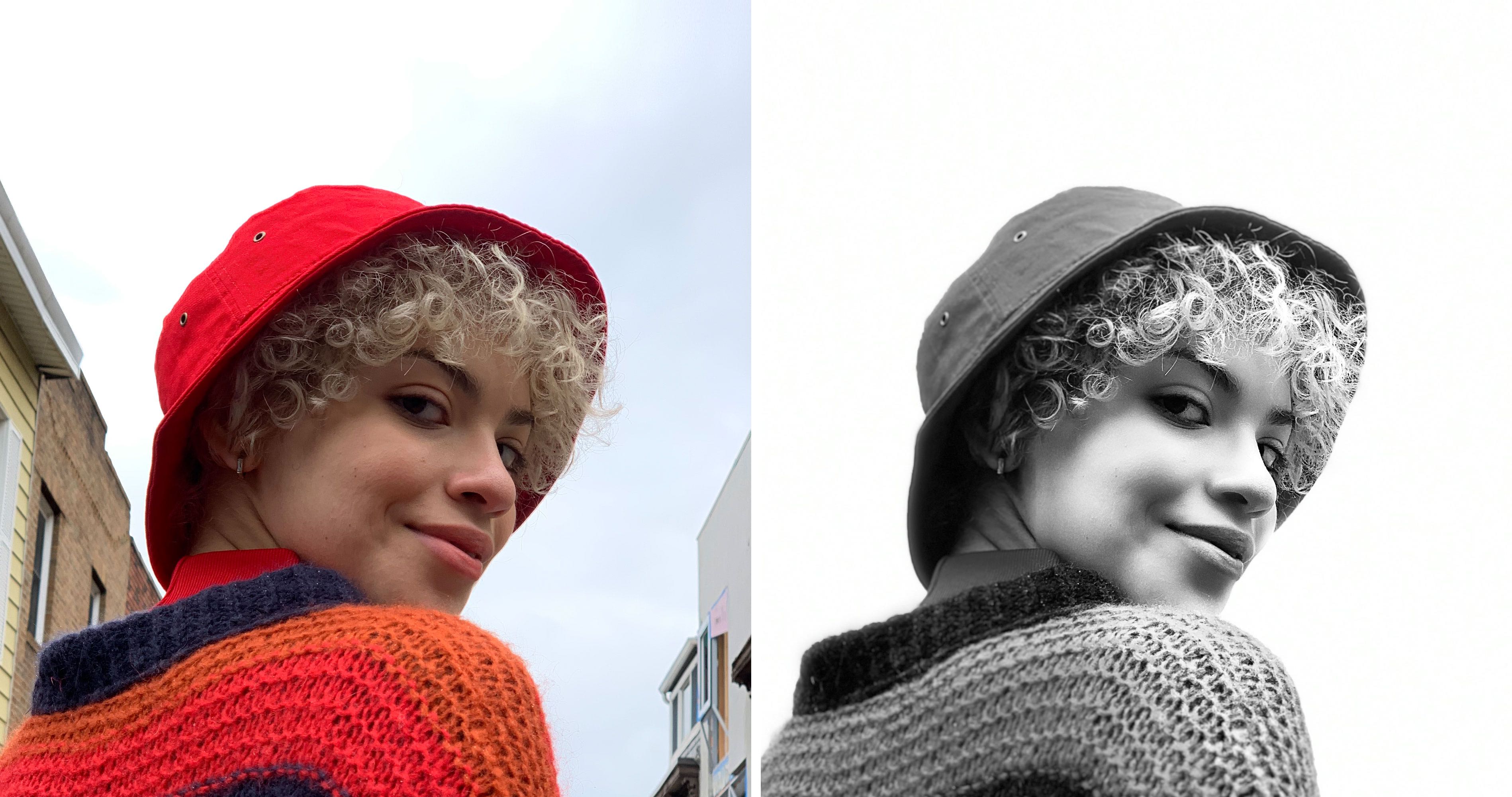 The new High‑Key Mono effect available for Portrait mode photos on iOS 13.