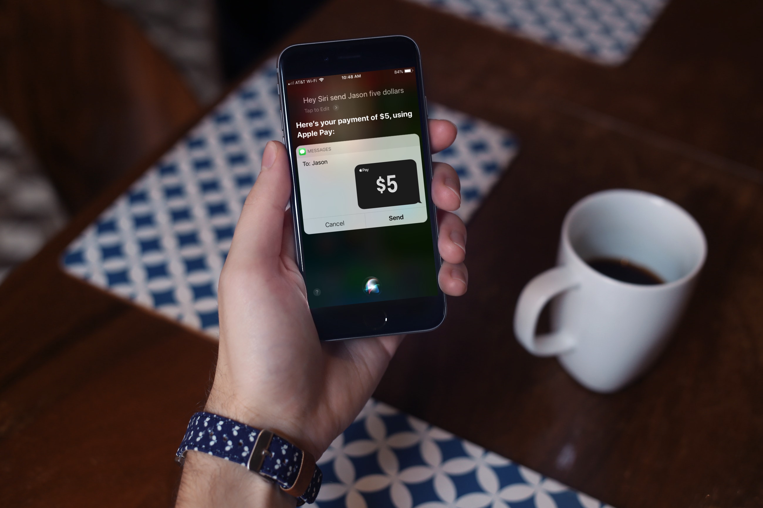 Pay with Apple Pay Siri