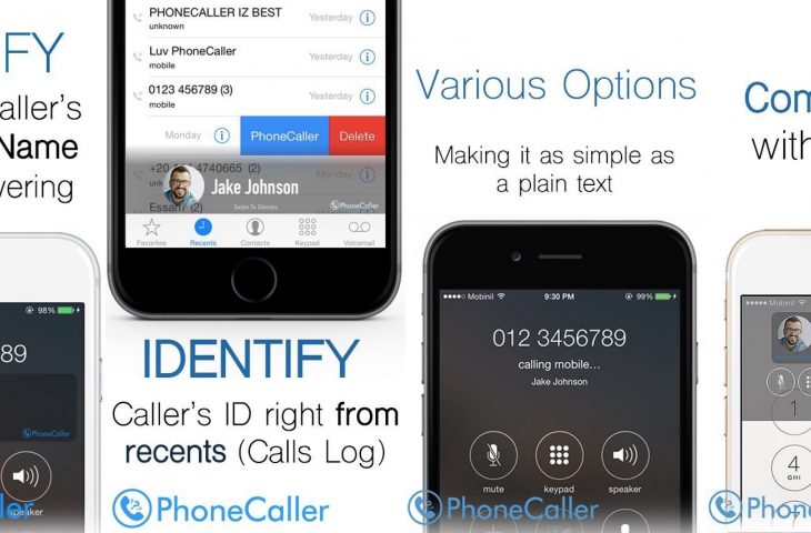يمكنك زيادة معرف المتصل الخاص بجهاز iPhone الخاص بك عن طريق الهاتف مع PhoneCaller 124