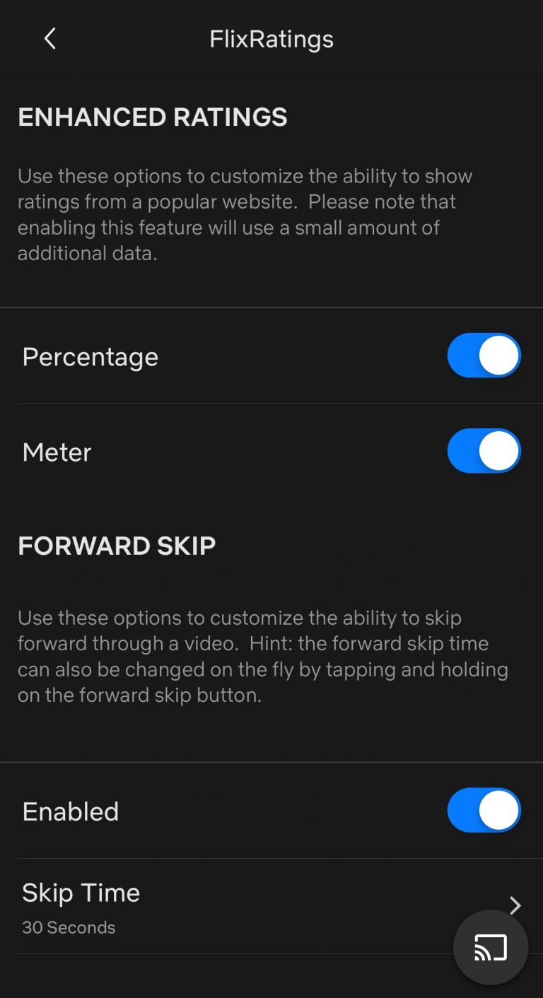 FlixRatings for Netflix augments the Netflix app's rating system