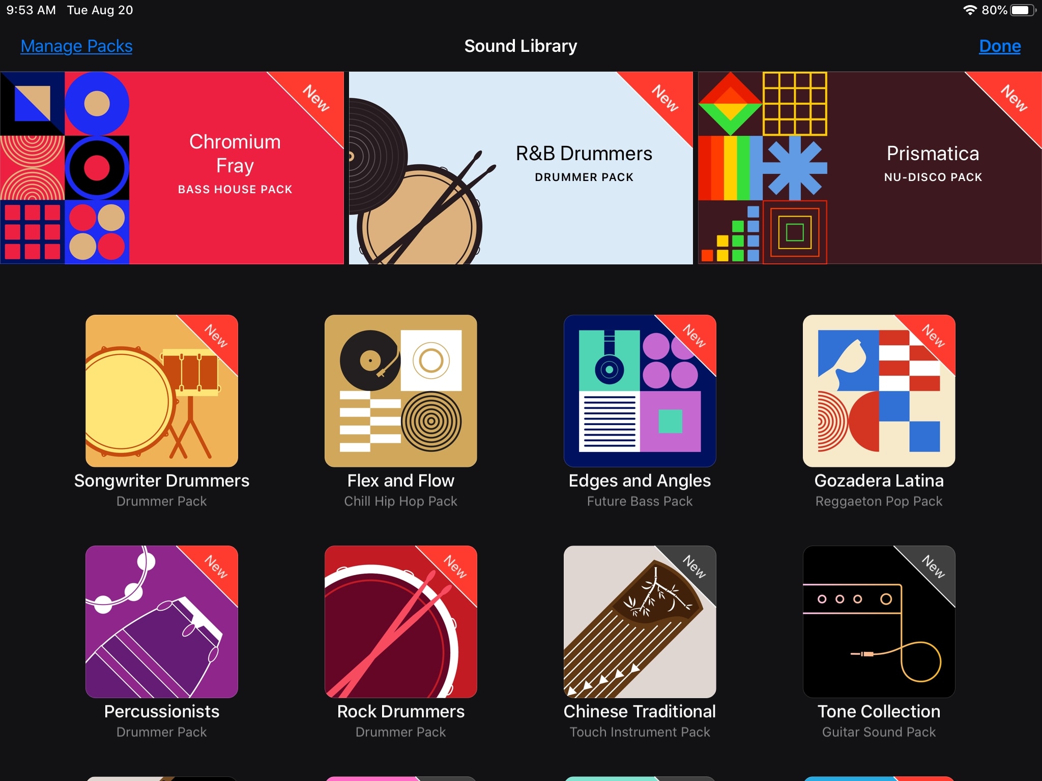 GarageBand Download Apple Loops iPad